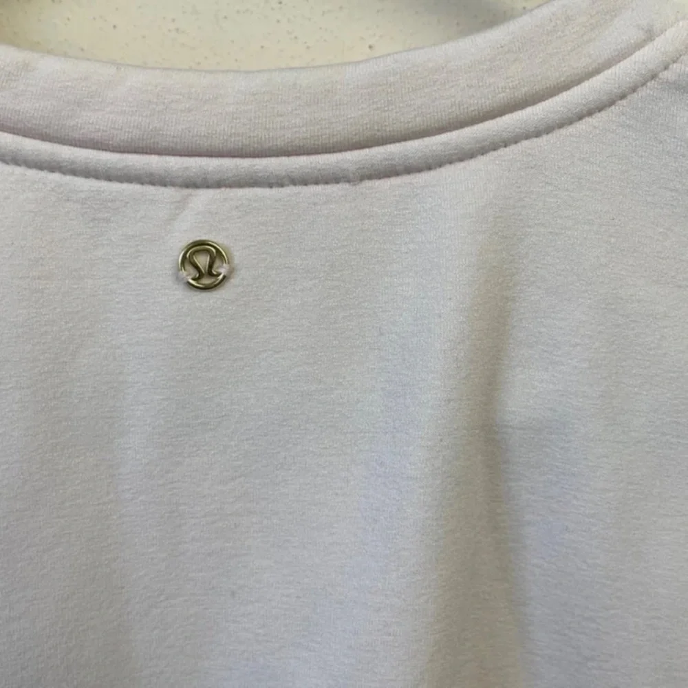 Lululemon Peplum Pullover Neutral Blush